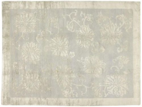 Tapis Odegard faits à la main au Népal - Blossom border - Galerie d'art Patrick Gutknecht