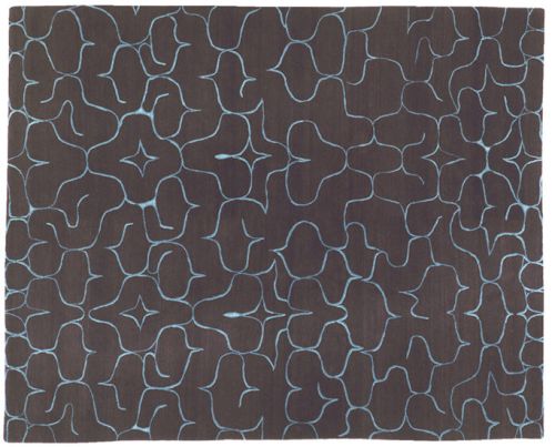 Tapis Odegard faits à la main au Népal - Ainu 2 - Galerie d'art Patrick Gutknecht