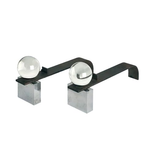 Autres objets : Chenets modernistes