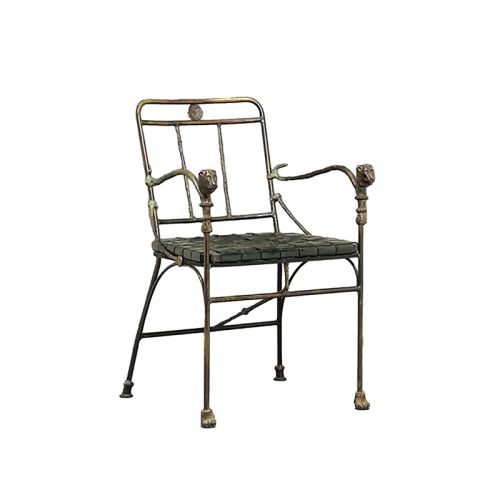 Autres mobiliers : Fauteuil - Têtes de lionnes