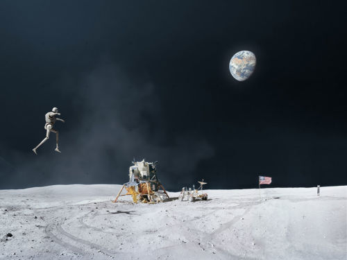 Destination Moon 1 par Cédric Delsaux Photographe - Galerie d'art Patrick Gutknecht