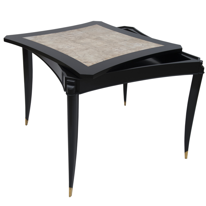 Table jeux galuchat Cruege